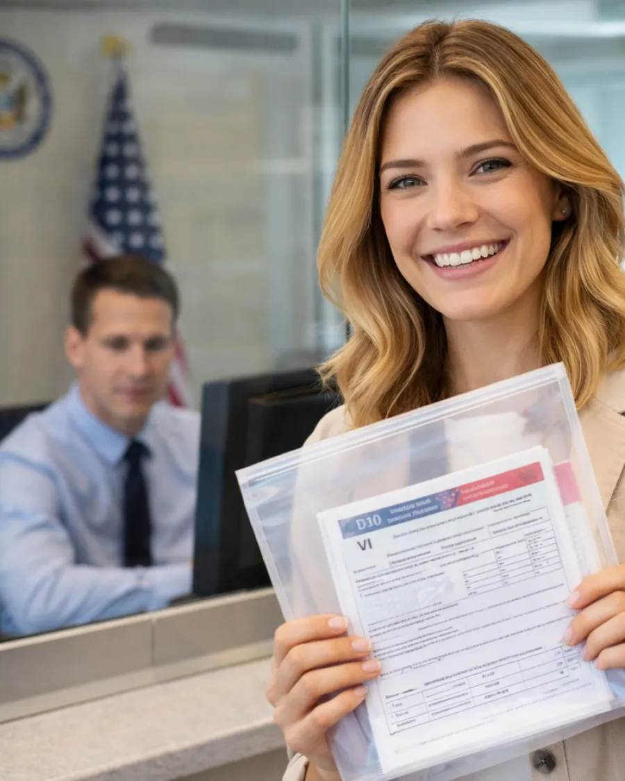 Imagem Documentos para visto americano